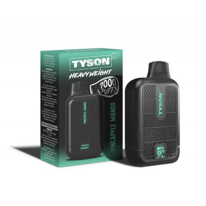 Tyson 2.0 Heavy Weight Nicotine Disposable 5% Nicotine 15ml 7000puffs
