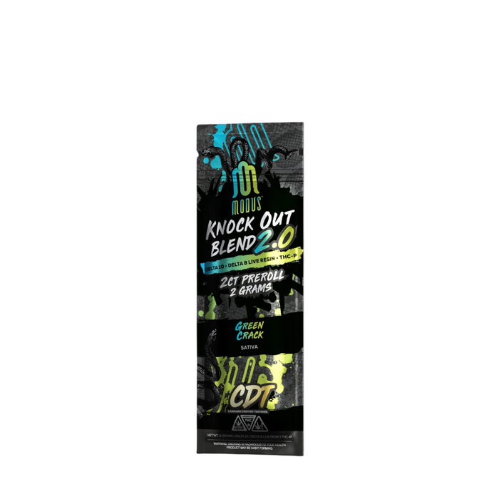 Modus Knock Out HXC Blend 2.0 4000 MG 2ct Prerolls