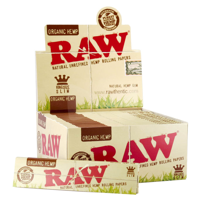 Raw Organic Hemp Paper - K/S Slim