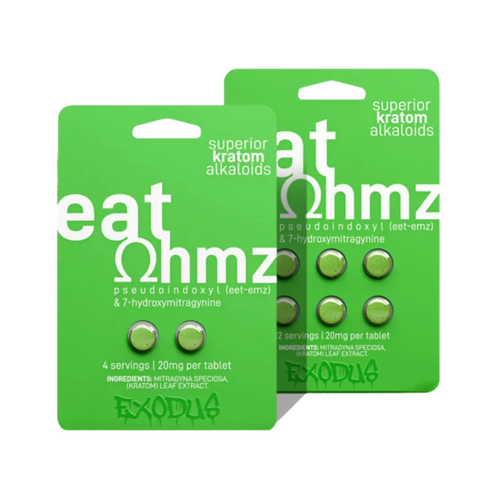 Exodus - Eat Ohmz 7-OH Kratom Tablets