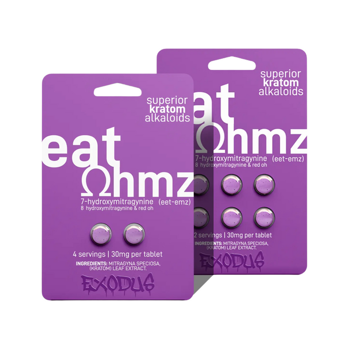 Exodus - Eat Ohmz 7-OH Kratom Tablets