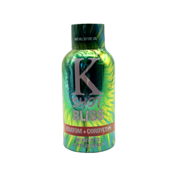 K Shot Bliss Kratom + Cordyceps Shot 60ml 12ct /box