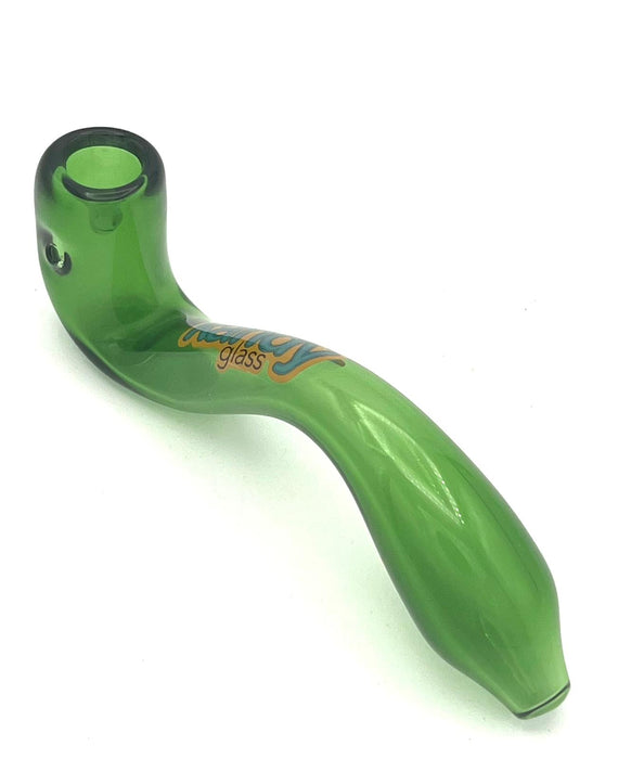 Kandy Glass Hand Pipe 5.5" Sherlock Design