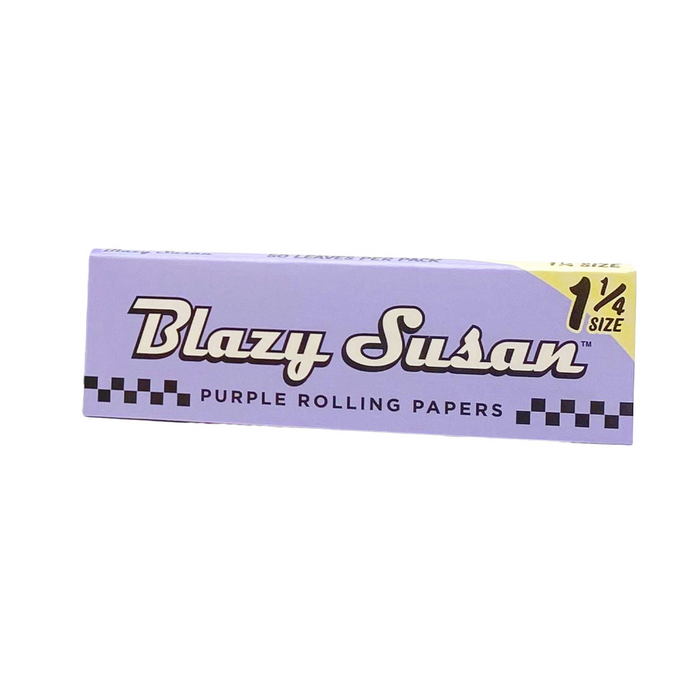 Blazy Susan Purple Rolling Papers 50ct/box - 1 1/4
