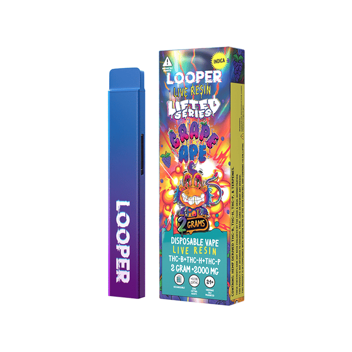Looper Lifted Series Live Resin Disposable Device 2000mg 2gm
