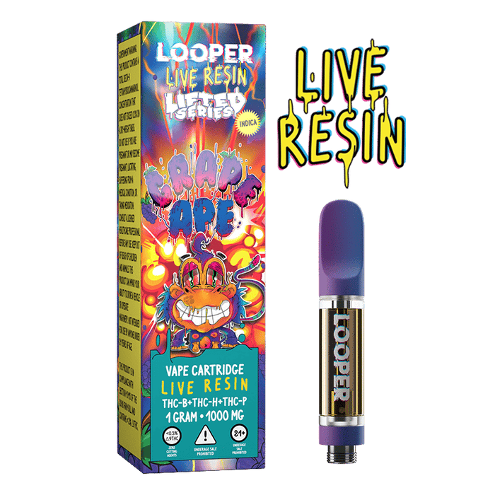 Looper Lifted Series Live Resin 1000mg 1gm Vape Cartridge