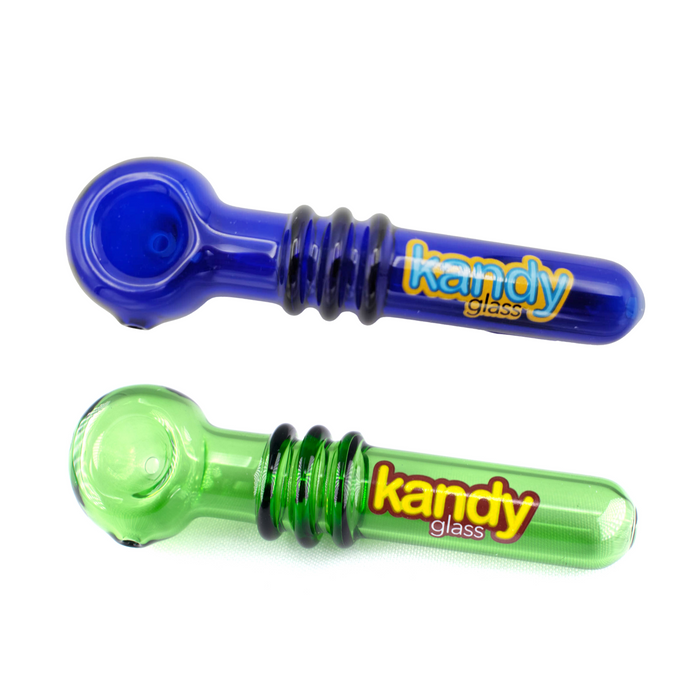 Kandy Hand Pipe 4" W/Three Rings On The Handle