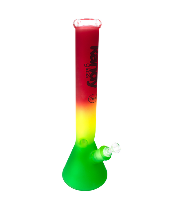 Kandy Water Pipe 17" Beaker Base 7mm Thickness Frosted Color