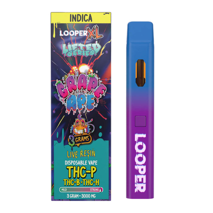 Looper XL Lifted Series 3gm 3000mg Live Resin Disposable