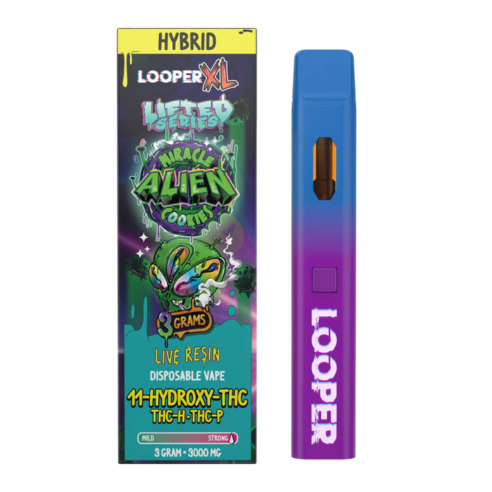 Looper XL Lifted Series 3gm 3000mg Live Resin Disposable