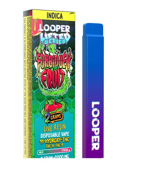 Looper Lifted Series Live Resin Disposable Device 2000mg 2gm